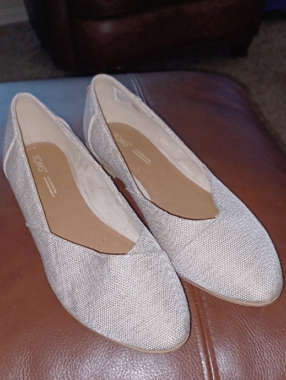 Toms 9.5w Womens Jetti Flat